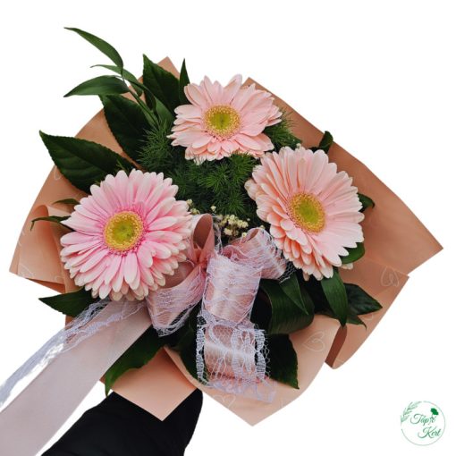 Gerbera csokor kerek