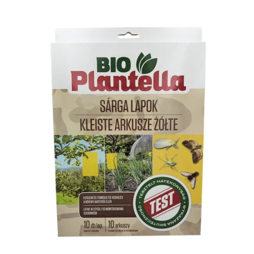 BIO Plantella sárga lapok nagy 10 db