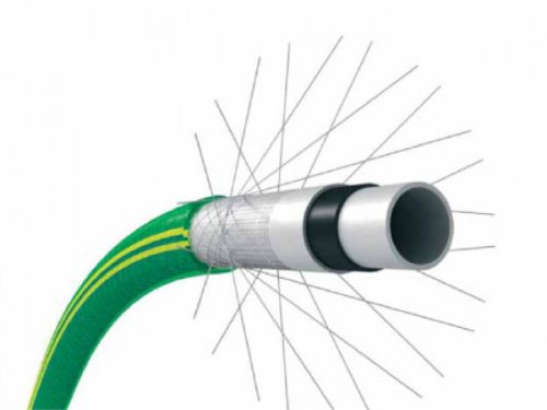 Universal csavarodás mentes locsolótömlő 1/2″ 25m zöld