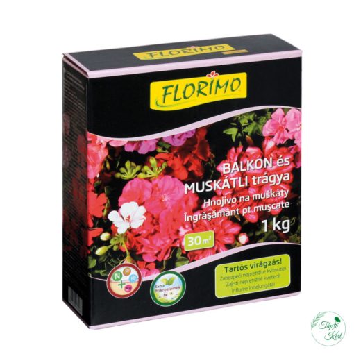 FLORIMO – Balkon és muskátli trágya