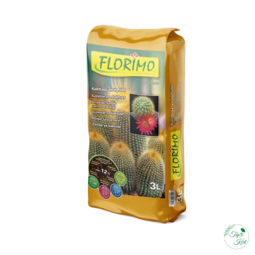 FLORIMO Kaktusz virágföld 3 liter