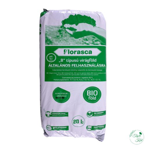 Florasca BIO virágföld 20 literes