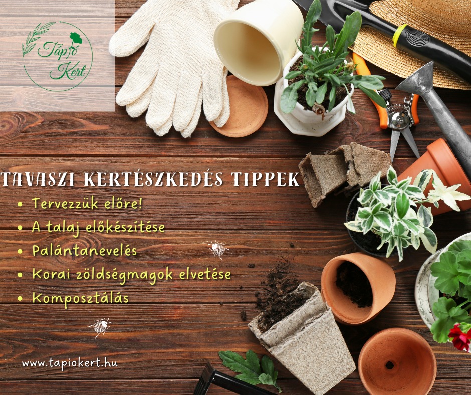 Tavaszi kertészkedés tippek